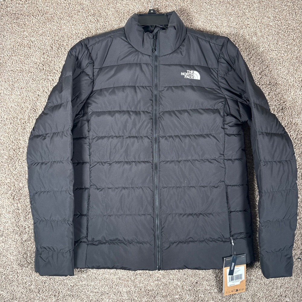 The North Face Aconcagua 3 Jacket Mens Small Black Puffer NF0A84HZ4H0-S